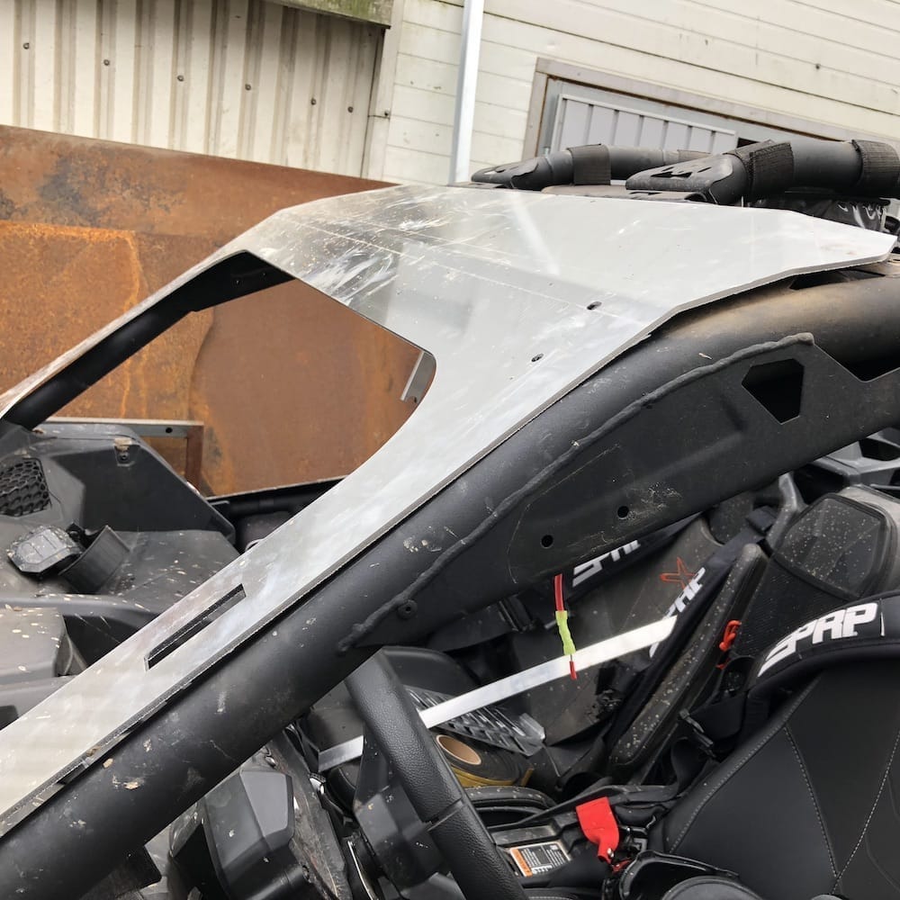 can-am x3 extremalshield windshield production process